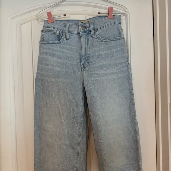 Madewell The Perfect Vintage Wide-Leg Crop Women’s Jean - Size 25 - Picture 5 of 9